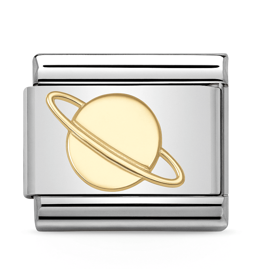 Charm Eternoa Pianeta Dorato Legami™ — El universo en una joya