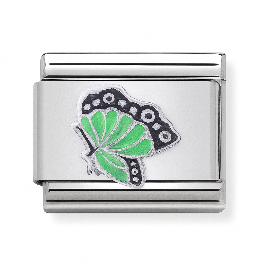Charm Eternoa Farfalla Verde Legami™ — Renacer con armonía