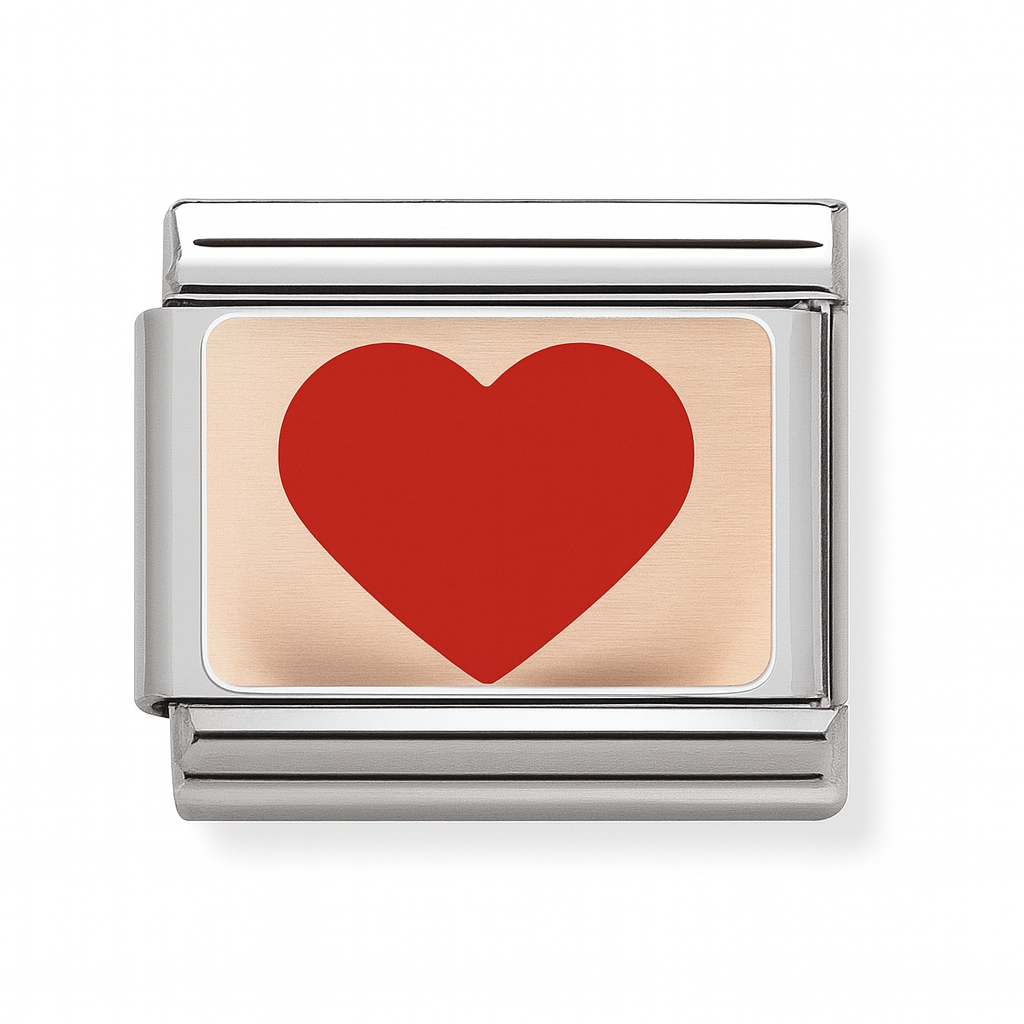 Charm Eternoa Cuore Rosso Legami™ — El símbolo eterno del amor