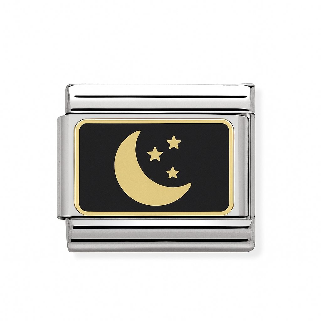 Charm Eternoa Luna Dorata Legami™ — Magia que brilla en la oscuridad