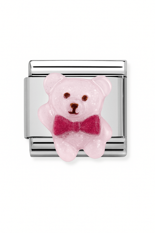 Charm Eternoa Orsetto Rosa Legami™ — Dulzura que brilla con cada gesto