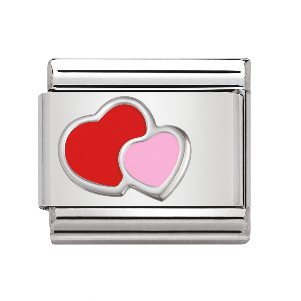 Charm Eternoa Cuori Uniti Legami™ — Dos corazones, un mismo latido