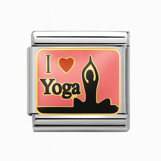 Charm Eternoa I Love Yoga Legami™ — Equilibrio, armonía y energía interior