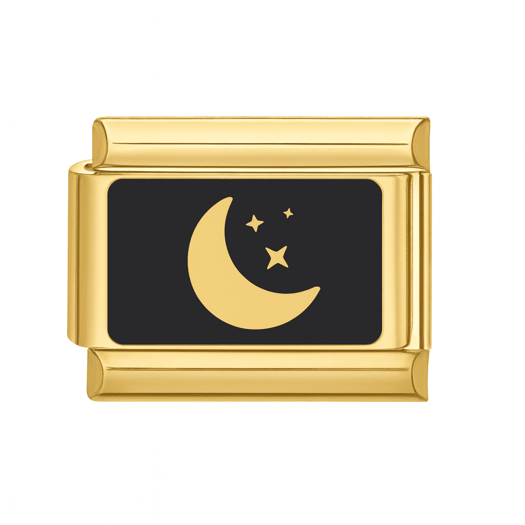 Charm Eternoa Luna Dorata Legami™ — Magia, calma y conexión interior