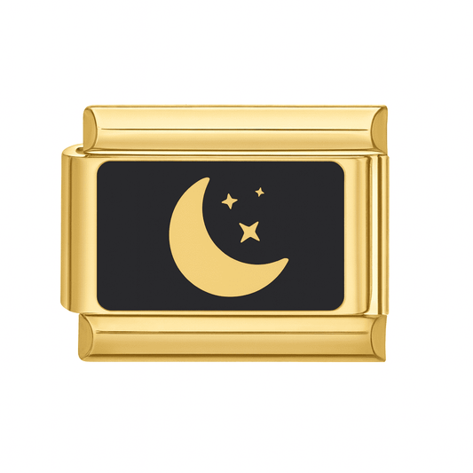 Charm Eternoa Luna Dorata Legami™ — Magia, calma y conexión interior