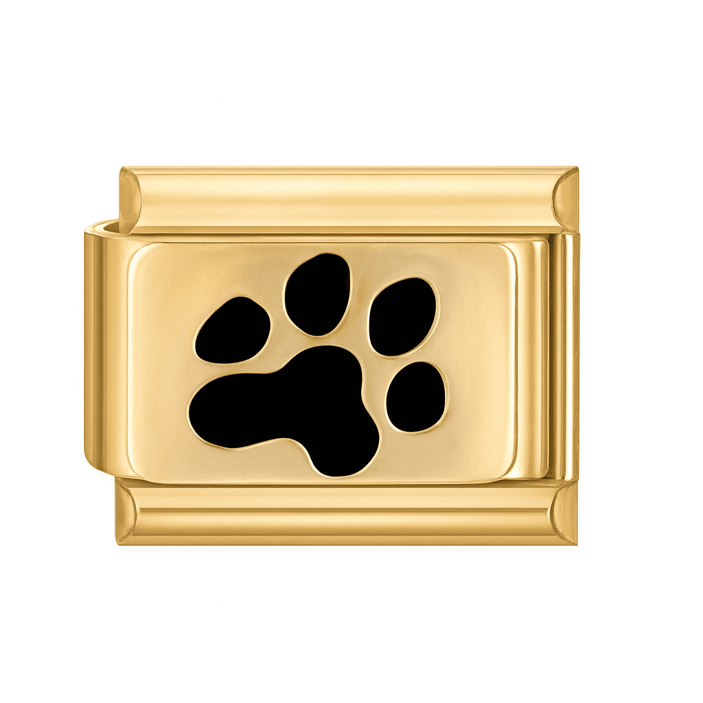 Charm Eternoa Zampa Dorata Legami™ — El amor más fiel, hecho joya