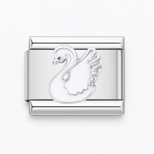 Charm Eternoa Cigno di Purezza Legami™ — La elegancia en su forma más pura