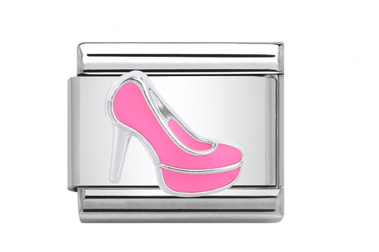 Charm Eternoa Tacón Rosa Legami™ — Elegancia en movimiento