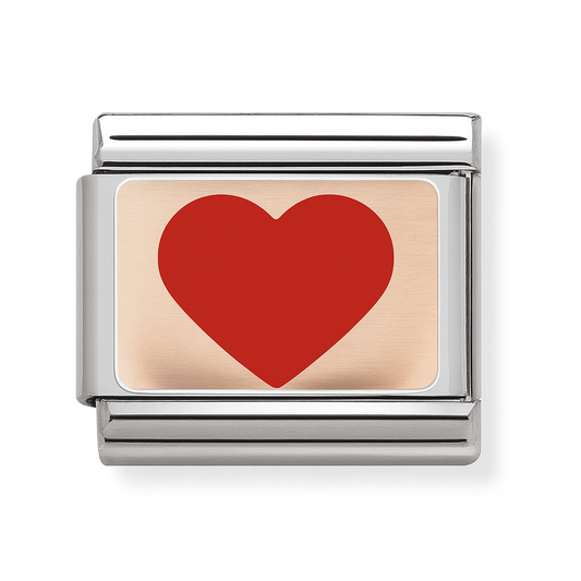 Charm Eternoa Cuore Rosso Legami™ — El símbolo eterno del amor